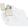 Зажигалка ZIPPO LUCKY KNOT DESIGN 49599