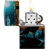 Зажигалка ZIPPO MOONLIGHT WOLF DESIGN 46252