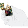 Зажигалка ZIPPO PAINTED TIGER DESIGN 46145