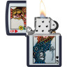 Зажигалка Zippo Queen Design Navy Matte, арт. 48723
