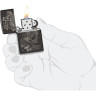 Зажигалка ZIPPO SKULL 48590